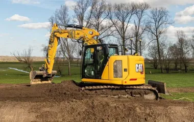 Topcon анонсує варіанти сумісності 3D-контролю машини для екскаваторів Caterpillar