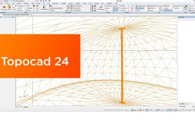 Реліз 24 в. програми Topocad для геодезії