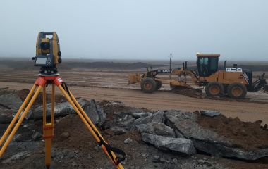 3D система нівелювання TOPCON TWIN GPS + MC2 + LPS + ST2 на грейдері SANY C8 STG230C-8