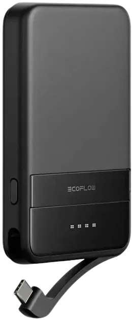 Повербанк EcoFLow RAPID Magnetic Power Bank 5000 Black EF-RAPID5000-B-EU