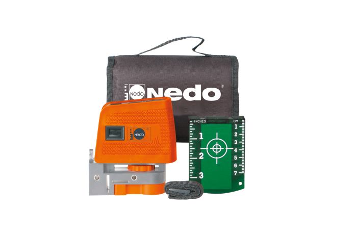 Лазерний точковий нівелір NEDO X-Liner 5P green 460879