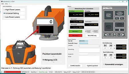 Cистема для калібрування ротаційних нівелірів Nedo 461103