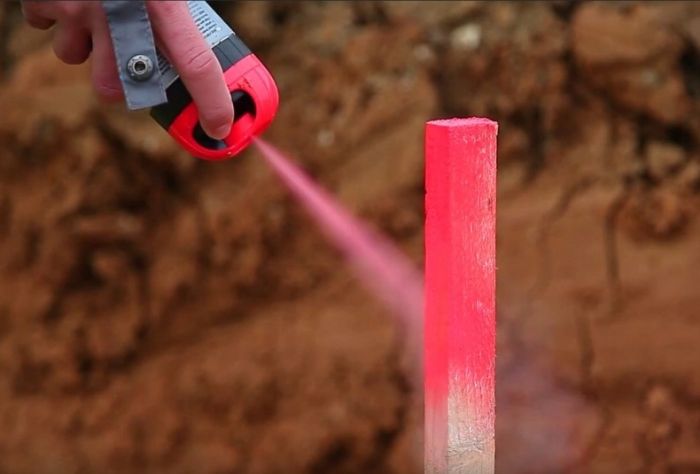 Маркувальний спрей (флуоресцентний) Fluo TP Рожевий