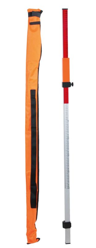 Рейка NEDO Flexi Rod StandardLine з адаптером, рівнем та чохлом 360916-637