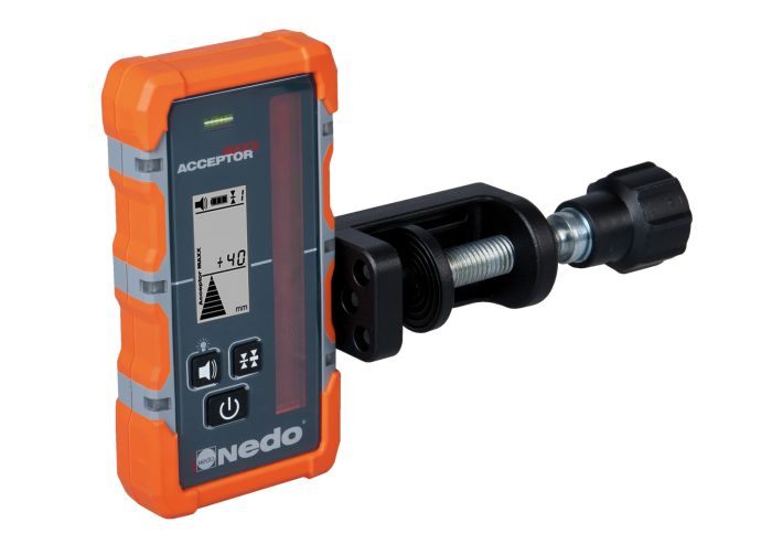 Ротаційний нівелір NEDO PRIMUS 3H + ACCEPTOR MAXX 472110