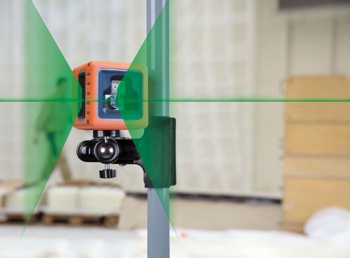 Лазерний нівелір NEDO CUBE Green