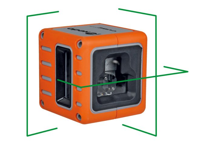 Лазерний нівелір NEDO CUBE Green