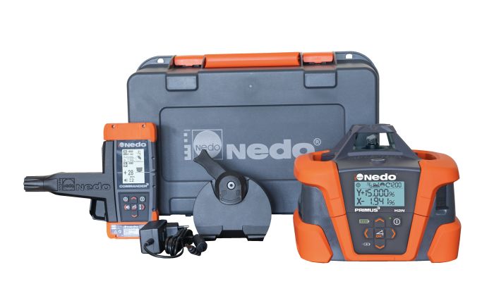 Ротаційний нівелір NEDO PRIMUS 3 H2N + COMMANDER 3 472140