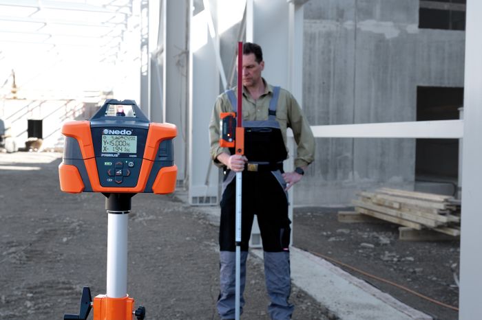 Ротаційний нівелір NEDO PRIMUS 3 H2N + COMMANDER 3 472140