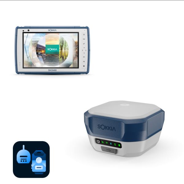 RTK ровер SOKKIA GRX5 (ALL SIG INTL) + SHC6400 (128GB) + TF