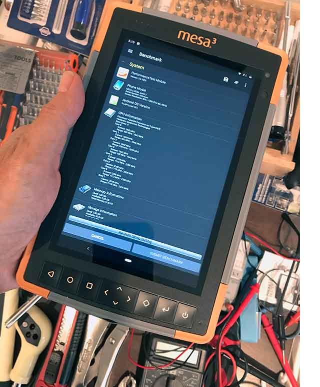 Захищений планшет MESA 3 Android GEO/Cell (MS3A-CFG-13191)
