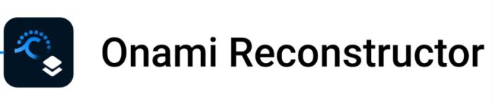 Програмне зебезпечення ONAMI Reconstructor