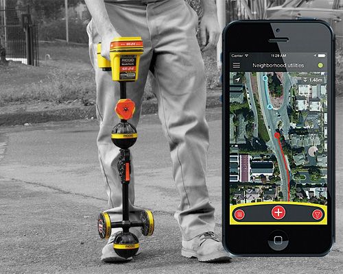Трасошукач RIDGID SR-24LE Bluetooth® та GPS