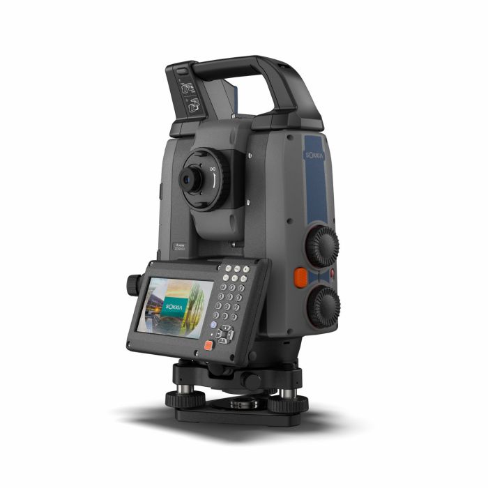 Інтегрована система GNSS GRX5 TILT та роботизованого тахеометра  iX-703