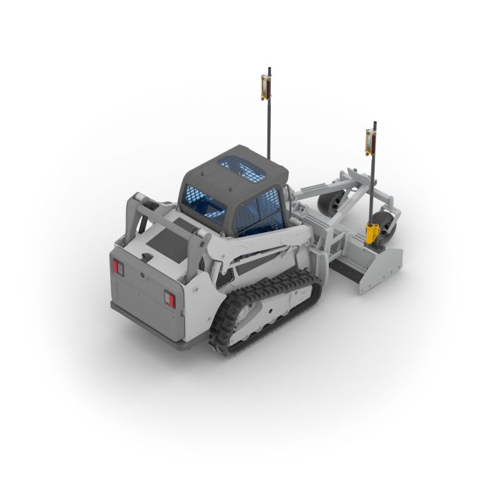 2D-MC Mobile DUAL LASER Система управління для компактних гусеничних або фронтальних навантажувачів
