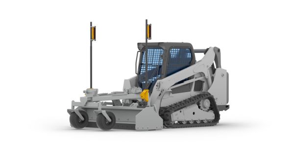 2D-MC Mobile DUAL LASER Система управління для компактних гусеничних або фронтальних навантажувачів