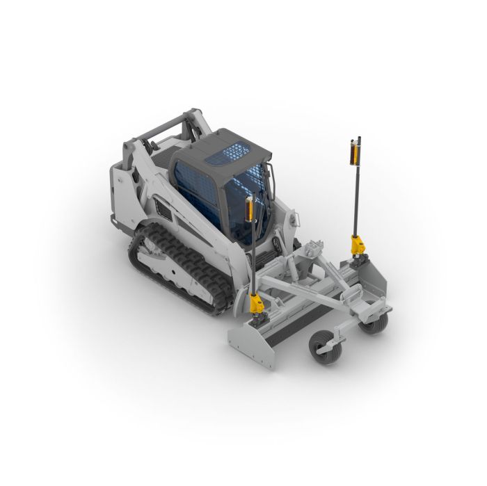 2D-MC Mobile DUAL LASER Система управління для компактних гусеничних або фронтальних навантажувачів