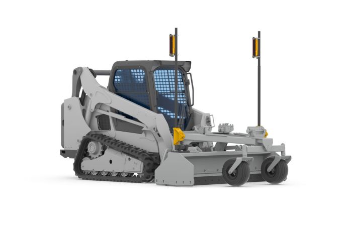 2D-MC Mobile DUAL LASER Система управління для компактних гусеничних або фронтальних навантажувачів