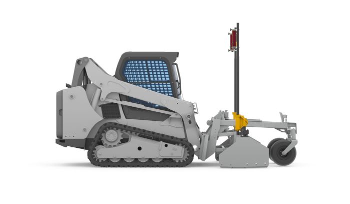 2D-MC Mobile DUAL LASER Система управління для компактних гусеничних або фронтальних навантажувачів