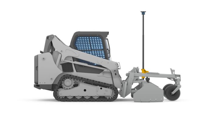 3D-MC Mobile LPS Система управління для компактних гусеничних або фронтальних навантажувачів