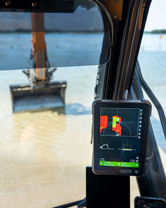 3D-MC Max GNSS TWIN Система управління для екскаваторів