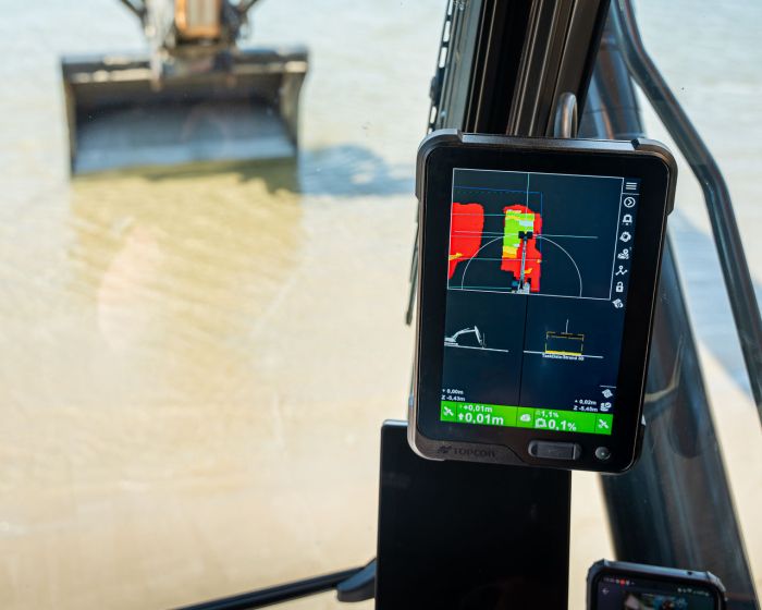 3D-MC Max GNSS TWIN Система управління для екскаваторів