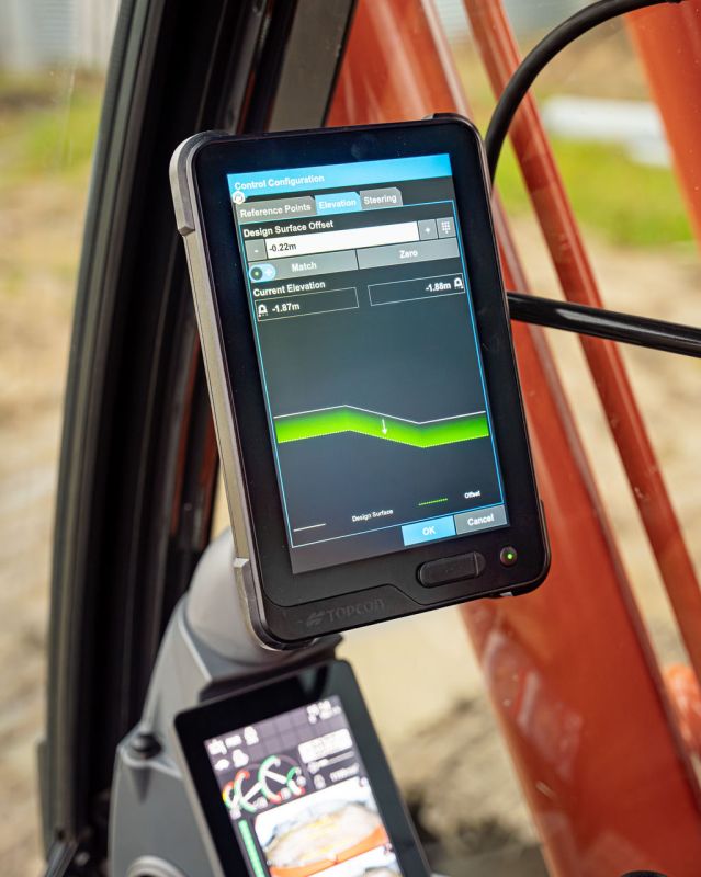 3D-MC Max GNSS TWIN Система управління для екскаваторів