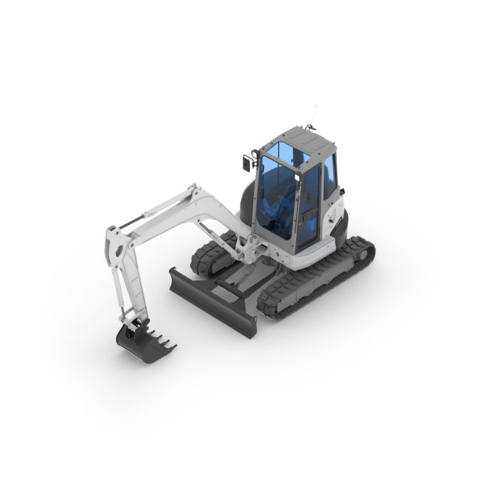 3D-MC Mobile GNSS TWIN Система управління для міні-екскаватора